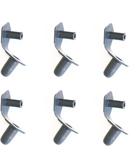Eolo Accesorio de Cometas AC 281. Conector Wisker-Vela. 2mm. 6 Unidades