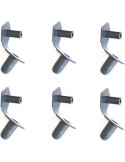 Eolo Accesorio de Cometas AC 281. Conector Wisker-Vela. 2mm. 6 Unidades