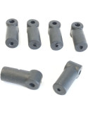 Eolo Accesorio de Cometas AC 270. Conector Wisker para Varillas de 4mm/2mm. 6 Unidades