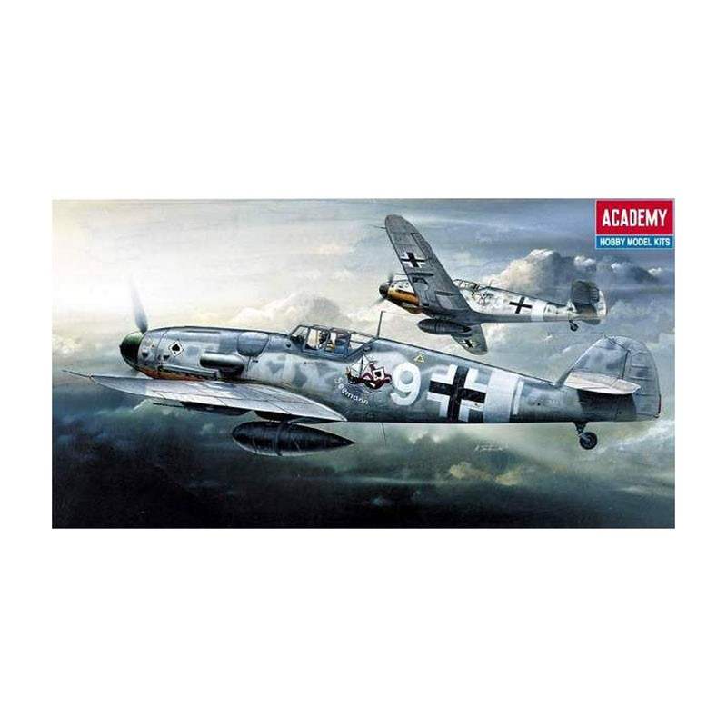 Academy 12467. 1/72 Avión MESSERSCHMITT Bf109G-6