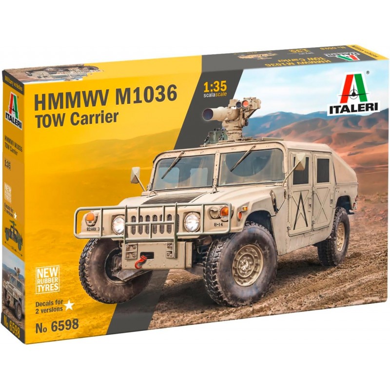 Italeri 6598. 1/35 HMMWV M966 Tow Carrier
