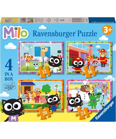 Ravensburger 03157. Puzzle Milo 4 en 1. 12-16-20-24 piezas