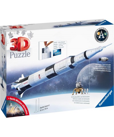 Ravensburger 11545. Puzzle 3D Apolo Saturno V Rocket. 440 piezas