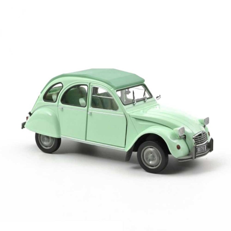 Norev 181486. 1/18 Citroen 2CV 6 club 1982 Jade Green