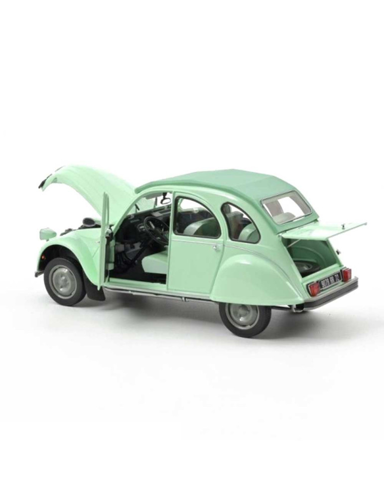 Norev 181486. 1/18 Citroen 2CV 6 club 1982 Jade Green