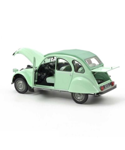 Norev 181486. 1/18 Citroen 2CV 6 club 1982 Jade Green