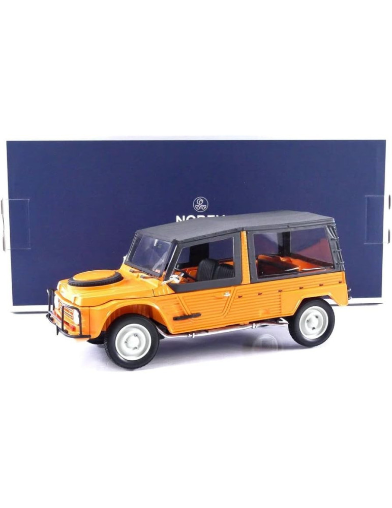Norev 181654. 1/18 Citroen Mehari 4x4 1979 Kirghiz Orange