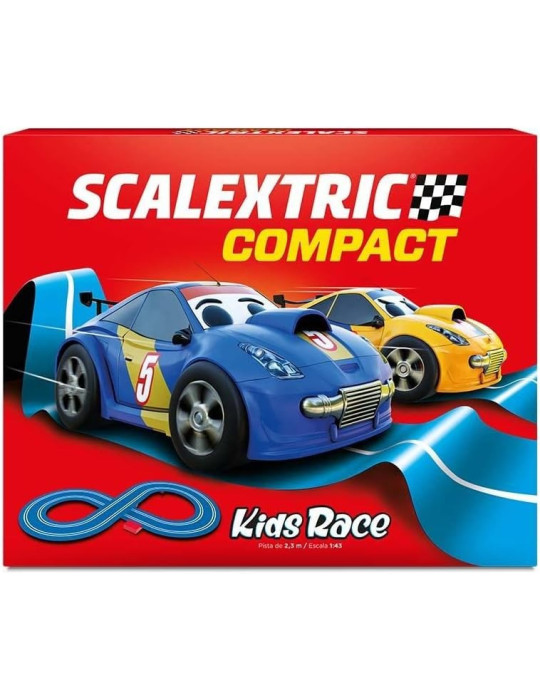 Circuito SCX Compact C10466. Kids Race. 2,3m pista