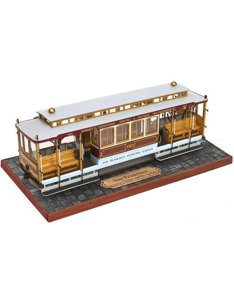 Occre 53007. Maqueta 1/24. Tranvia Cablecar San Francisco