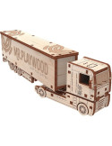 Mr. Playwood 110. Camión Pesado con Trailer. 88 piezas