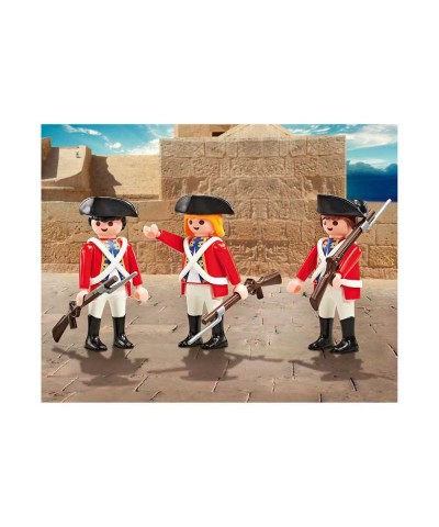 Playmobil 9886. Tres Soldados Británicos