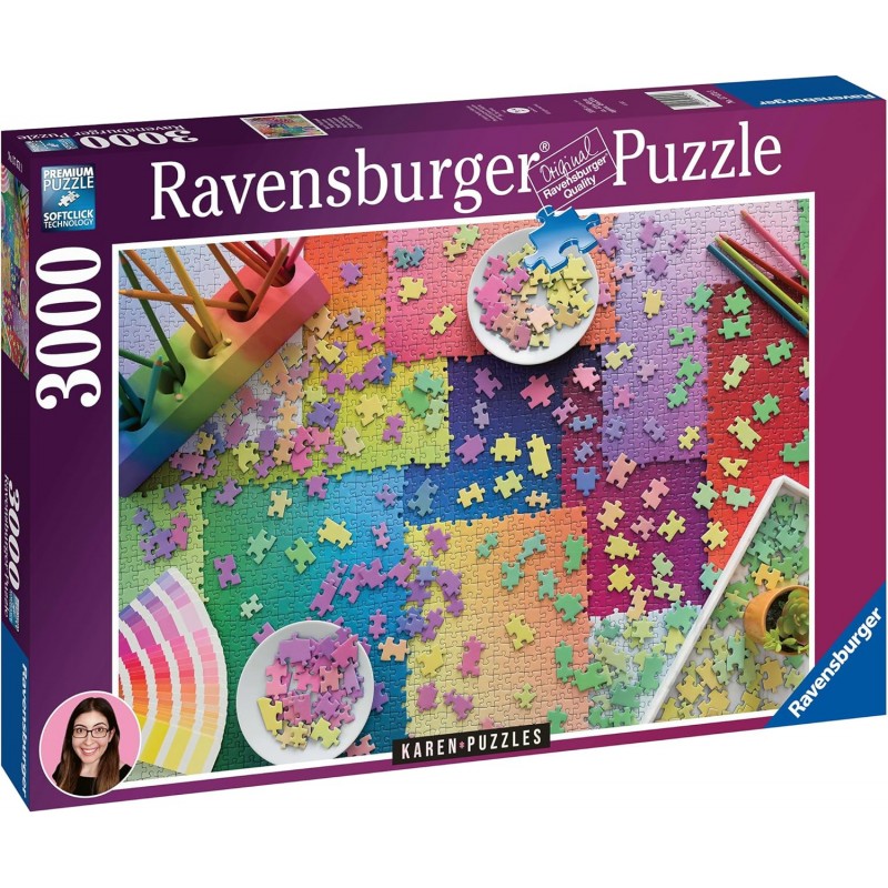 Ravensburger 17471. Puzzle 3000 Piezas. Puzzles On Puzzle