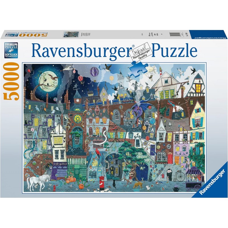 Ravensburger 17399. Puzzle 5000 Piezas. La Calle Fantástica