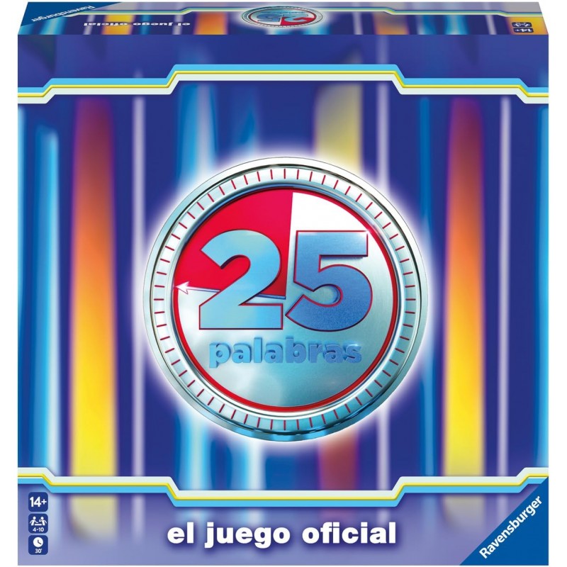 Ravensburger 22470. Juego de Mesa TV. 25 Palabras