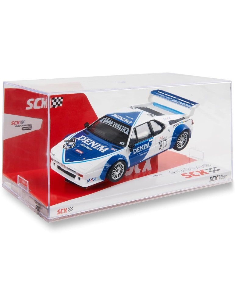SCX U10453S300. 1/32. Coche BMW M1 Denim