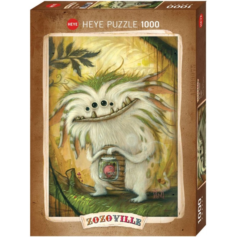 Heye 29898. Puzzle 1000 piezas. Veggie. Zozoville