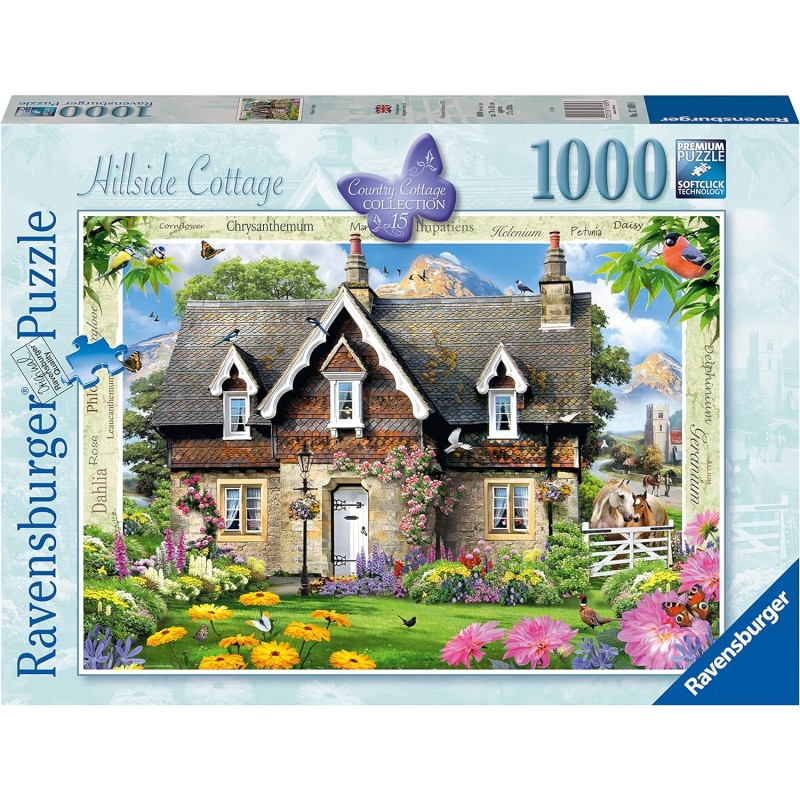 Ravensburger 17489. Puzzle 1000 Piezas. Country Cottage