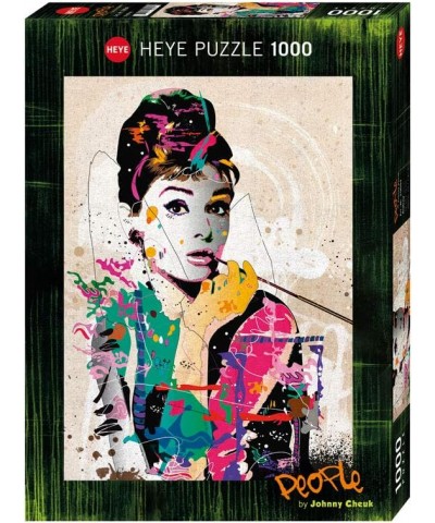 Heye 29684. Puzzle 1000 Piezas. Audrey  Hepburn