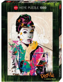 Heye 29684. Puzzle 1000 Piezas. Audrey  Hepburn