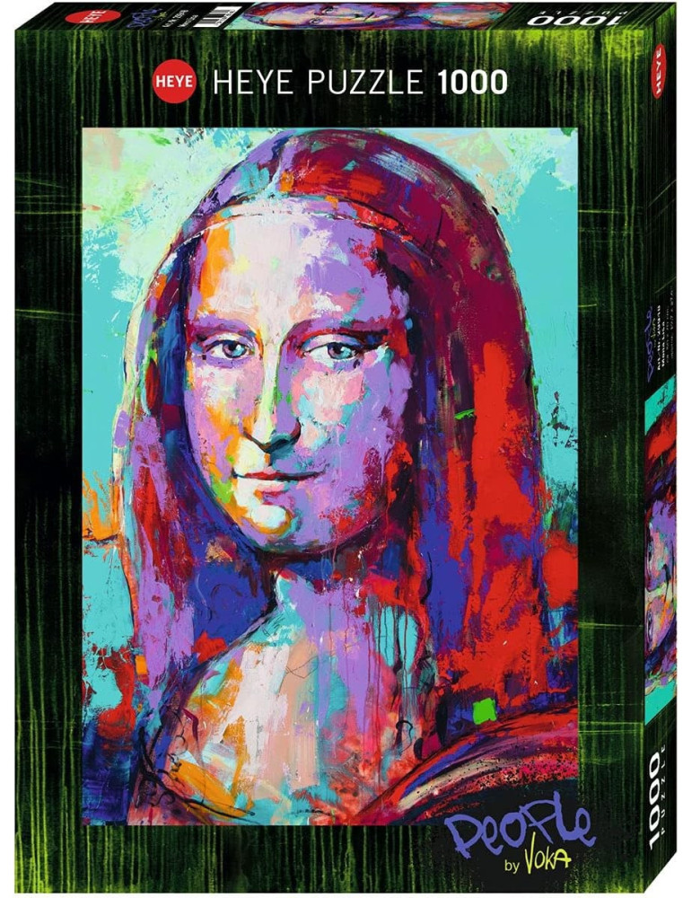 Heye 29948. Puzzle 1000 piezas. Mona Lisa