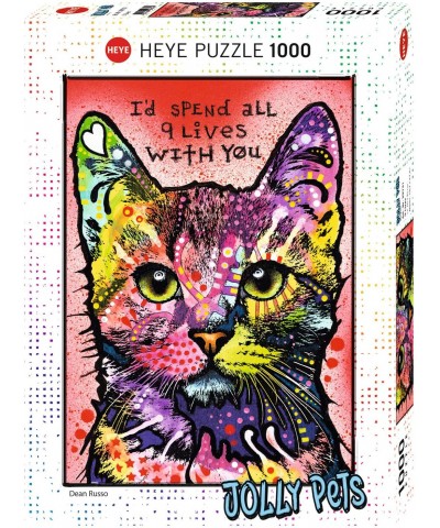 Heye 29731. Puzzle 1000 piezas. Gato 9 Vidas