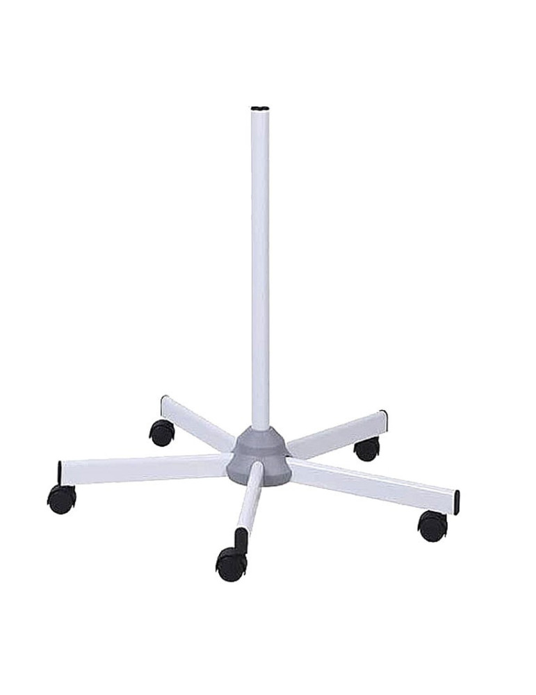 Lampara Flexo-Lupa Profesional 60 led 5X. Pie 5 brazos metalico con Ruedas. Leds de bajo Consumo. Gran estabilidad