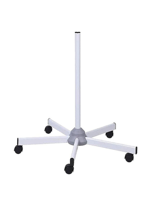 Lampara Flexo-Lupa Profesional 60 led 5X. Pie 5 brazos metalico con Ruedas. Leds de bajo Consumo. Gran estabilidad