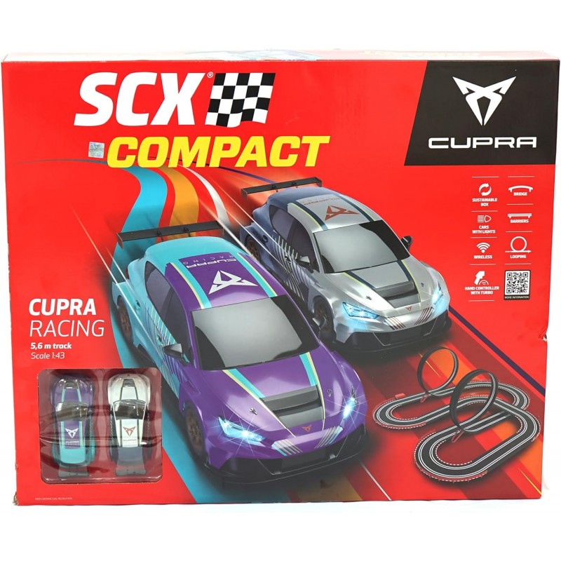 Scx 10413. Circuito Compact Cupra Racing. 5,6m pista