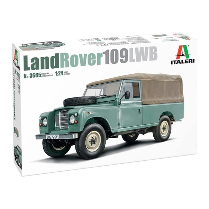 Italeri 3665. 1/24 Land Rover 109 LWB