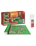 Pack Puzzle Roll 2000. Tapete Universal para Transportar/Guardar Puzzles hasta 2000 Piezas + Pegamento Puzzles