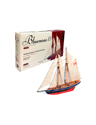 Everships 498003. Maqueta de barco en madera. Bluenose ll. Escala 1/135 2