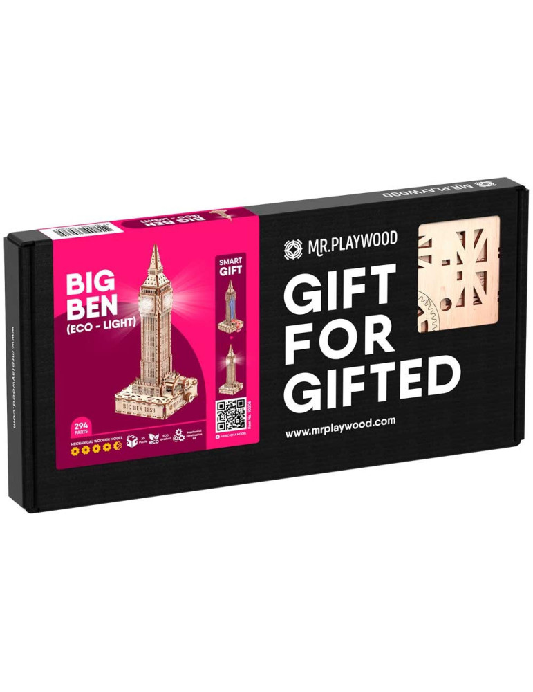 Mr. Playwood 206. Big Ben con Luz. 294piezas