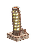 Mr. Playwood 209. Torre de Pisa con Luz. 435 piezas