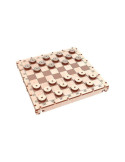 Mr. Playwood 902. Juego Damas Plegable. 105 piezas