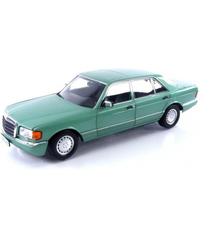Norev 183469. 1/18 Mercedes Benz 560 SEL 1991 Light Green Metal