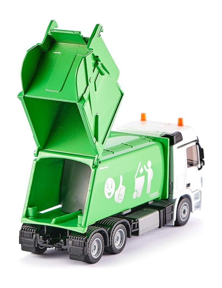 Siku 2938. 1/50 Camion Basura Mercedes con Contenedor