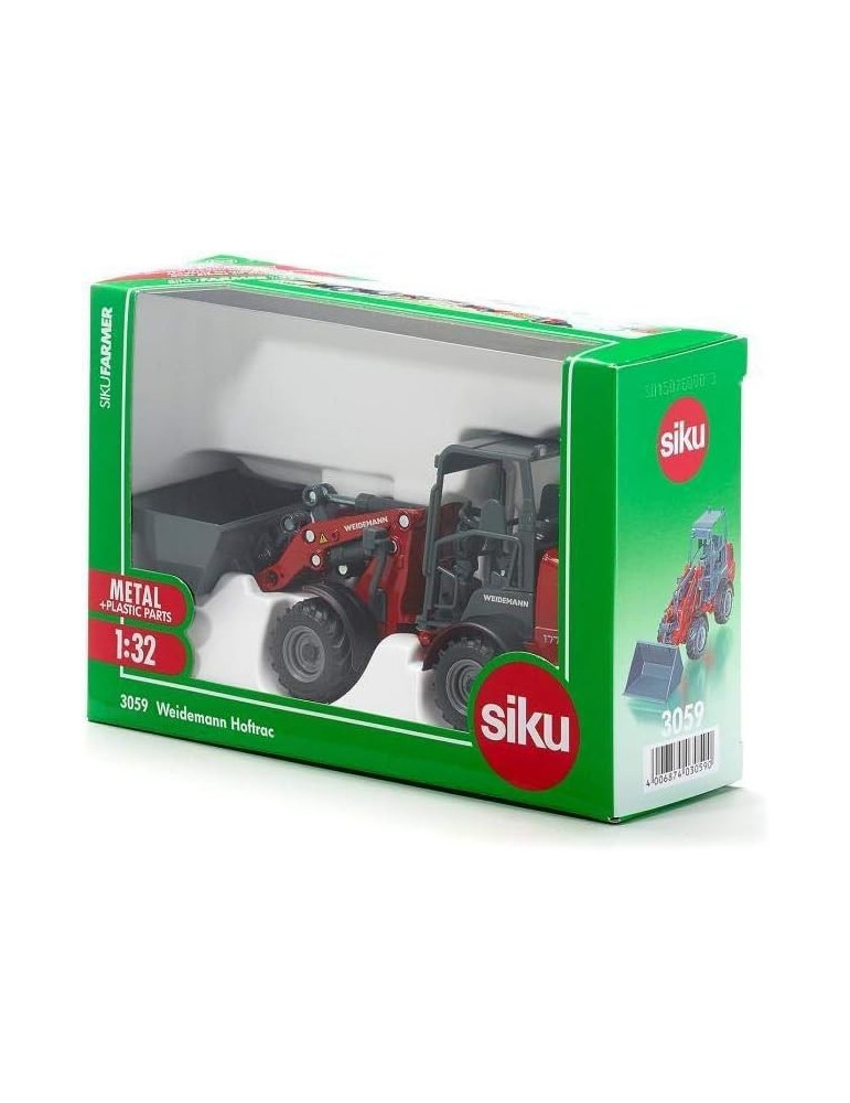 Siku 3059. 1/32 Pala Cargadora Weidemann Hoftrac