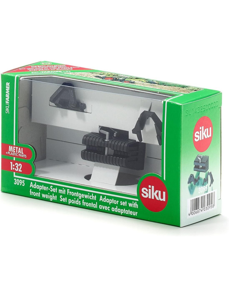 Siku 3095. 1/32 Set Contrapeso + Adaptador