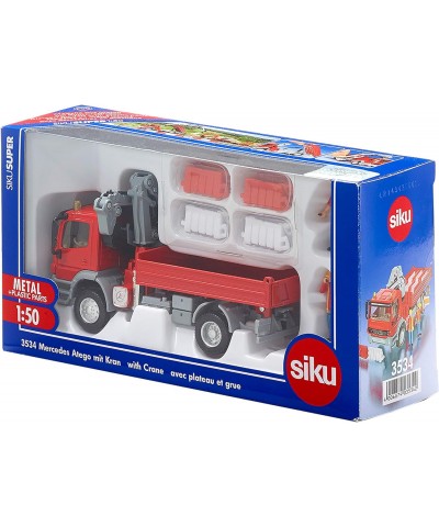 Siku 3534. 1/50 Camión Mercedes Atego con Grua y Zona de Carga