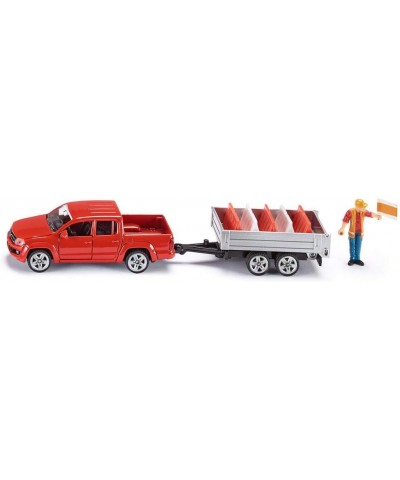 Siku 3543. 1/50 Coche Pick-Up con Remolque Volquete