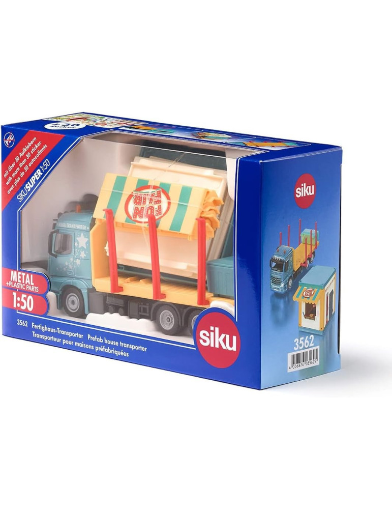 Siku 3562. 1/50 Mercedes Arocs Transporte Casas Prefabricadas