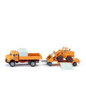 Siku 4117. 1/50 Camion Mercedes 710 + Cargadora Kramer 411