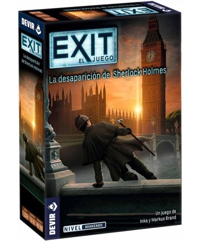Juego de Mesa Exit 23. La Desaparición de Sherlock Holmes. 1-4 jug +12 años