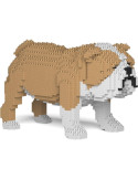 Jekca 01S-M03. Bulldog Inglés. 1390 piezas. Kit Construccion Gigante