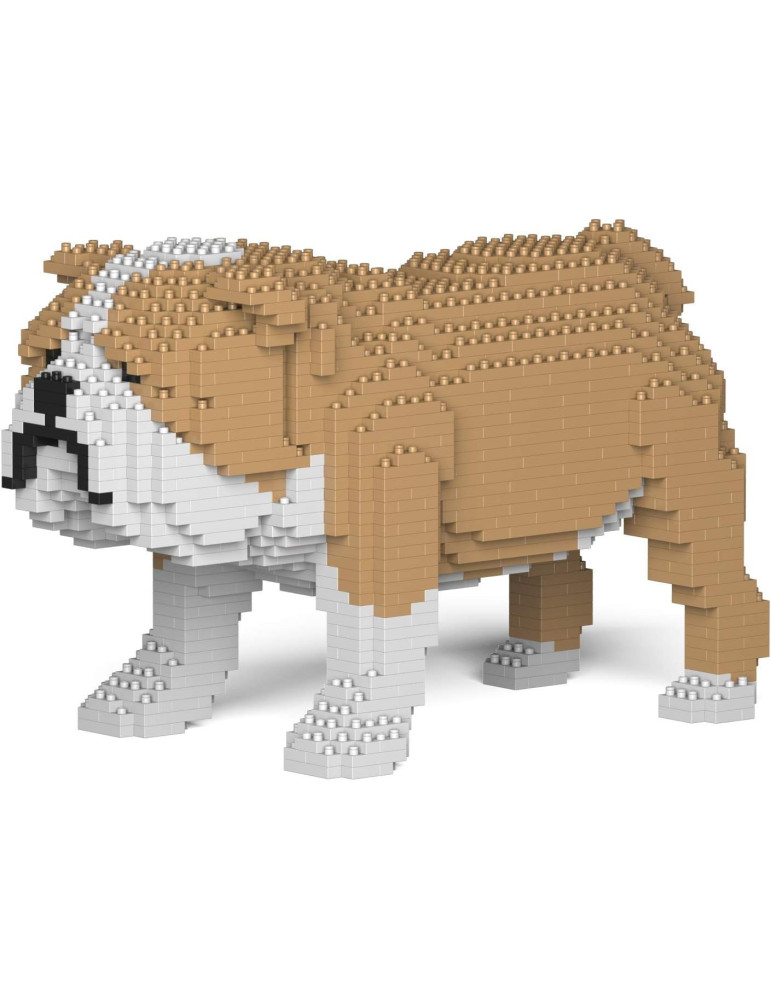 Jekca 01S-M03. Bulldog Inglés. 1390 piezas. Kit Construccion Gigante