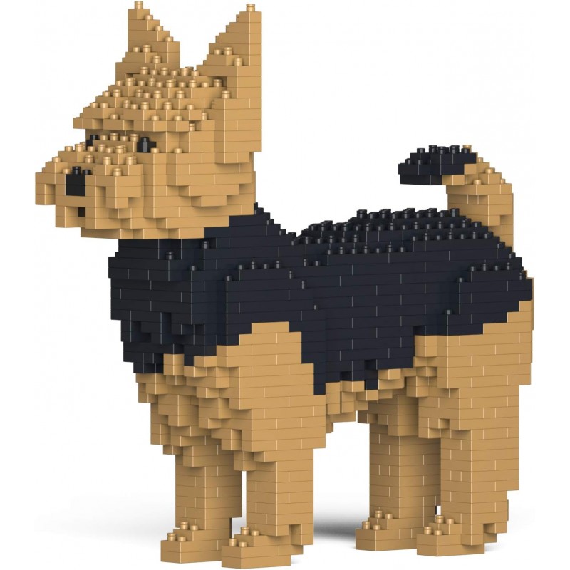 Jekca 01S. Yorkshire Terrier. 800 piezas. Kit Construccion Gigante