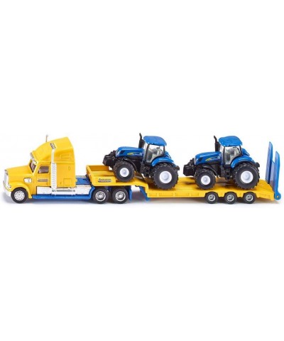 Siku 1805. 1/87 Camión Trailer con 2 Tractores New Holland