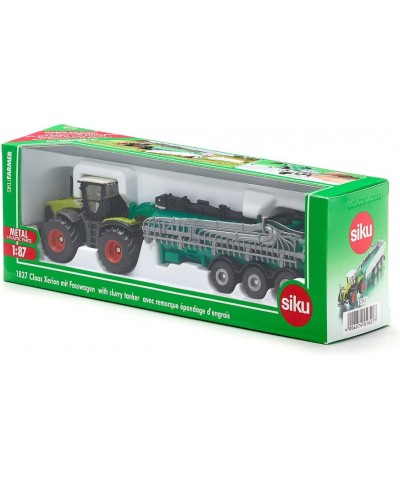 Siku 1827. 1/87 Tractor Claas Xerion con Remolque Cisterna