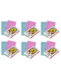 Pack de 6 Baraja española Fournier 40 Cartas En Caja