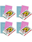 Pack de 4. Baraja española Fournier. 40 Cartas. En Caja de Carton